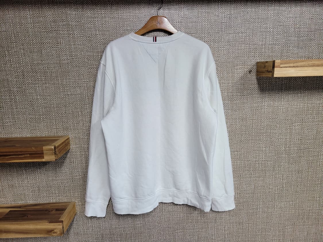 XL 110사이즈 타미힐피거 기모 맨투맨 빅사이즈 오버핏 올드스쿨  상품이미지3