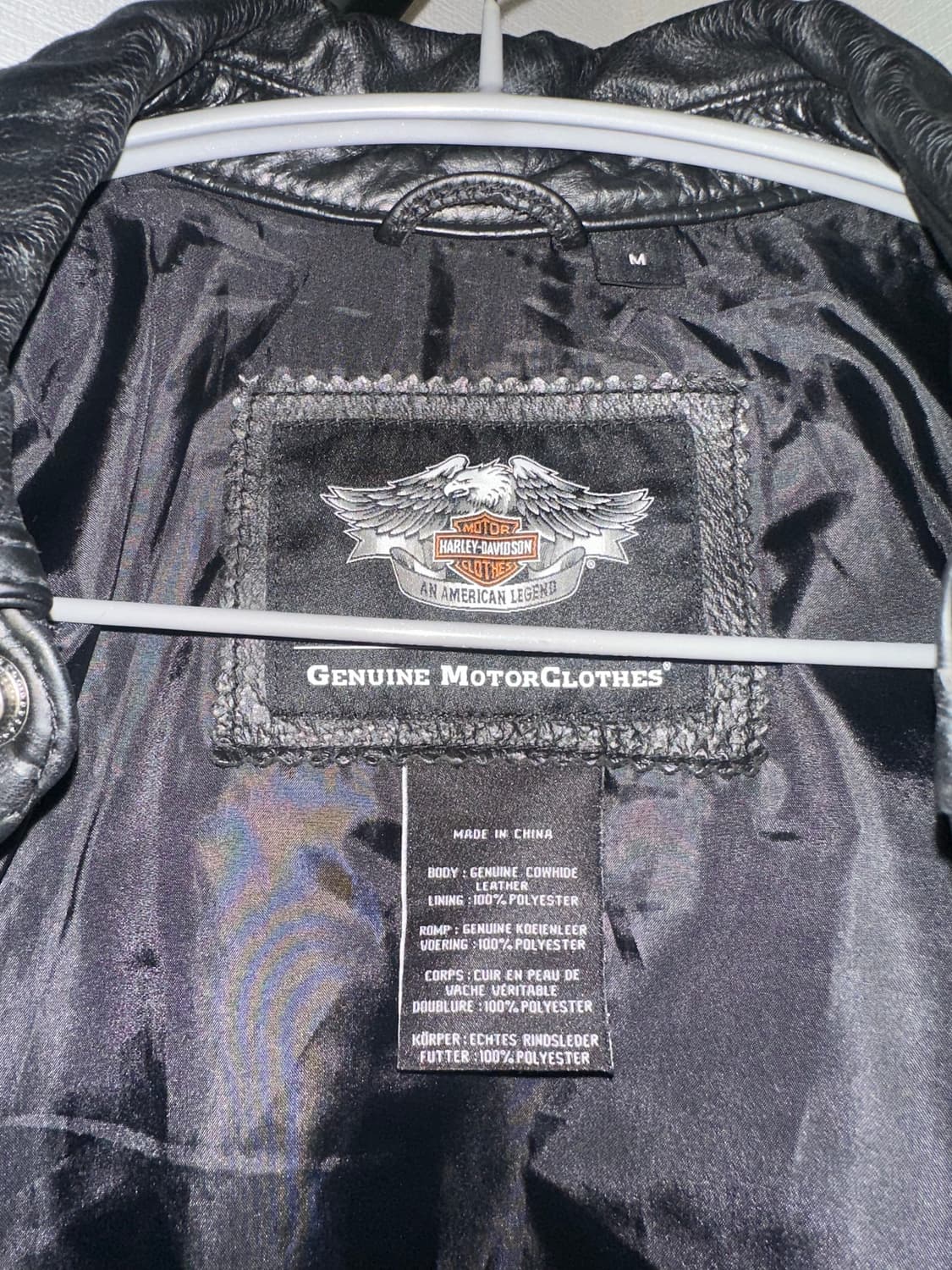 할리데이비슨 가죽 셔츠 자켓 상품이미지4