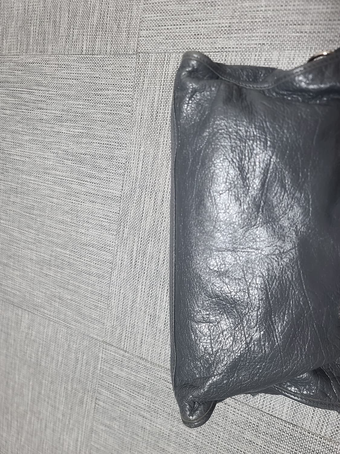 발렌시아가 모터백 미디움 숄더백 시티백 토트백 그레이 상품이미지4