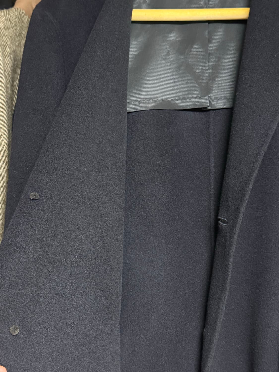 사르토리아준 캐시미어 울 모노코트 상품이미지4