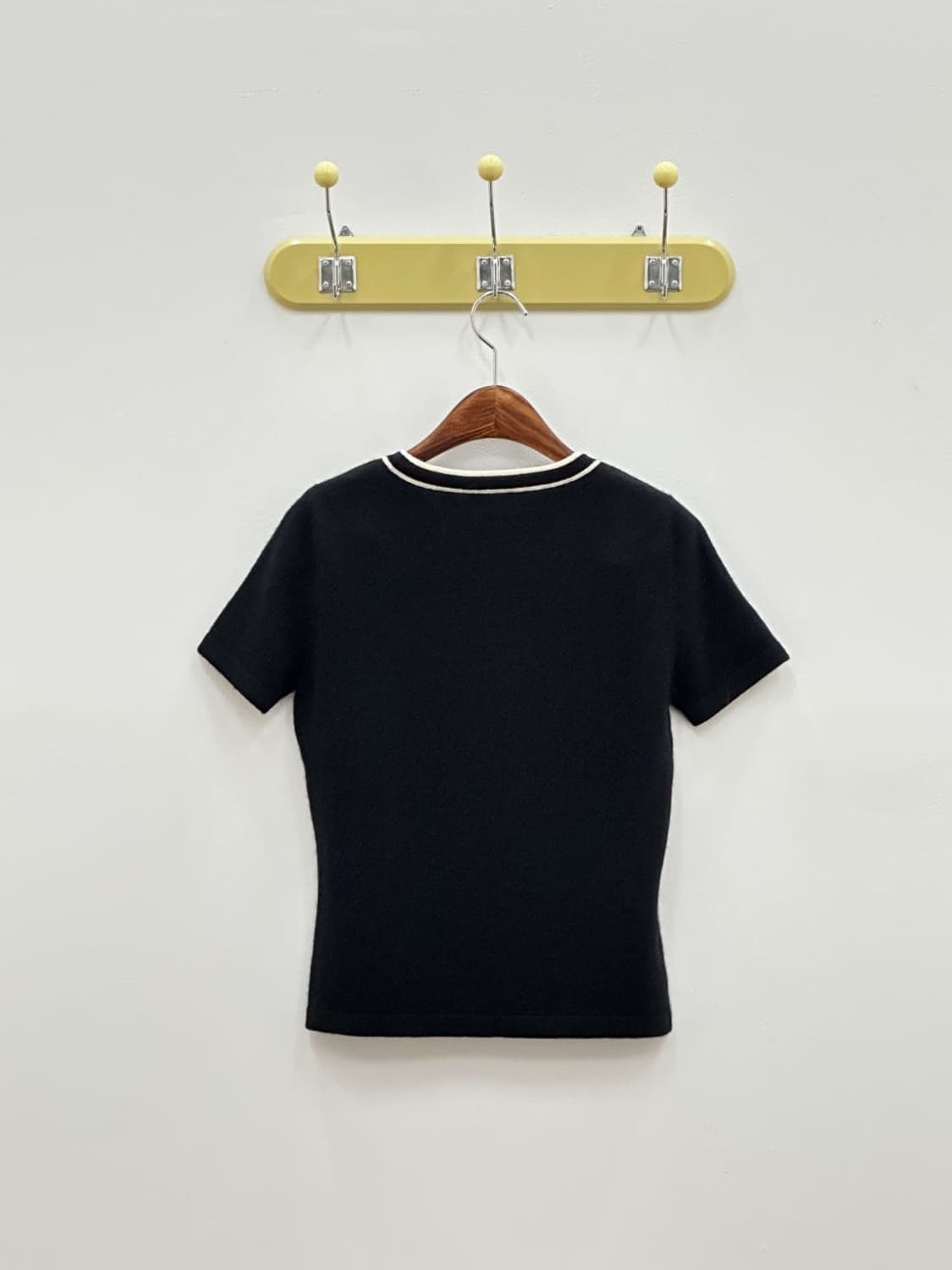 courreges / 꾸레쥬 블랙 캐시미어 니트   상품이미지4