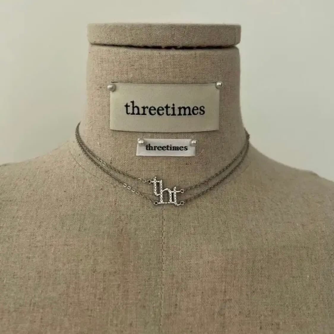 쓰리타임즈 tht shining 초커 목걸이 상품이미지4