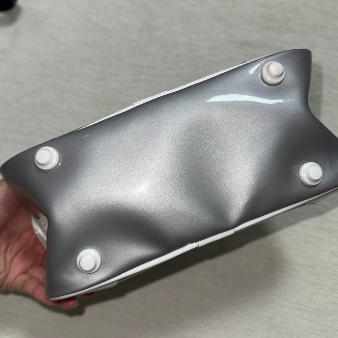 아디다스 일본 빈티지 볼링백 그레이 상품이미지3