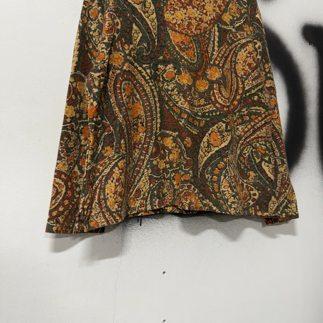 VTG 빈티지 페이즐리 패턴 하이넥 롱슬리브 상품이미지4