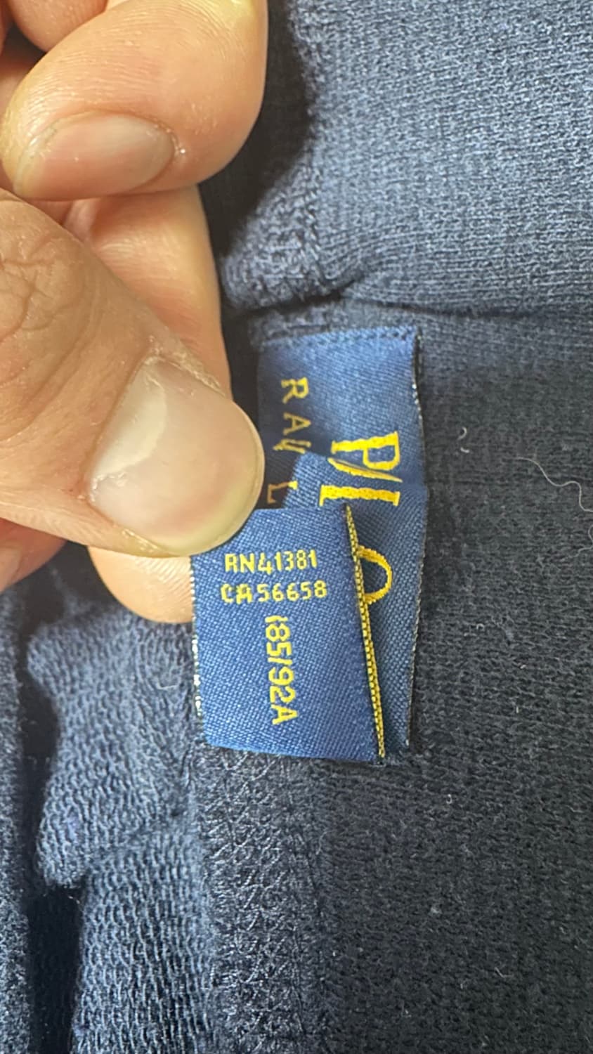 폴로 조거팬츠 네이비 XL 상품이미지4