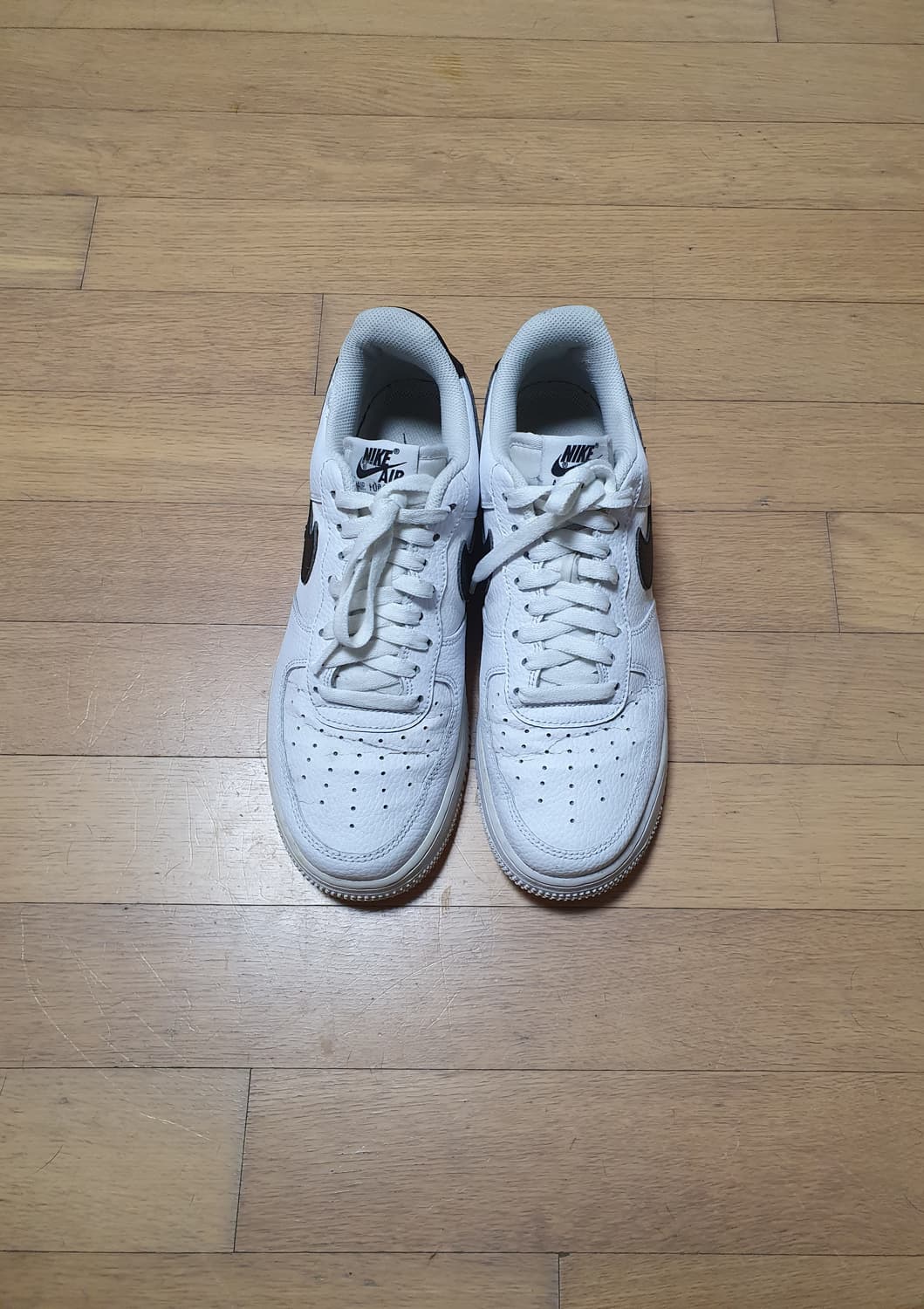 NIKE 나이키 에어포스1 화이트 블랙)265 상품이미지1