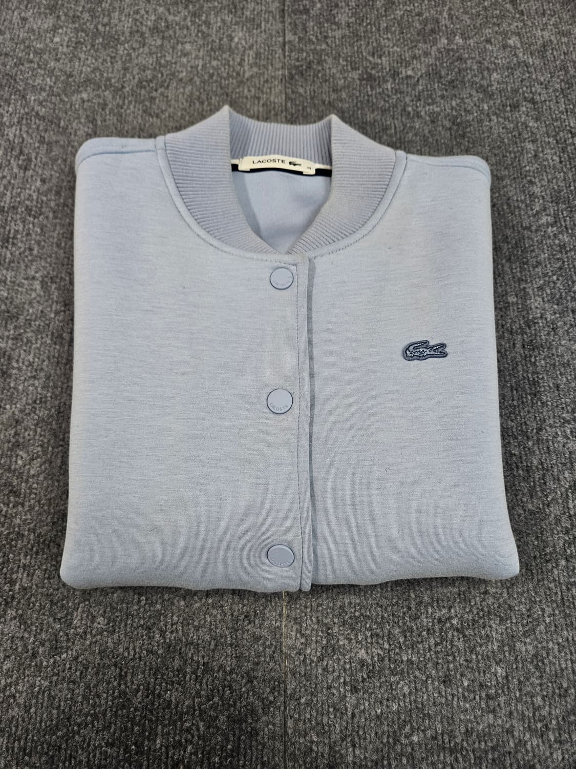 라코스테 베이직 로고 코튼 바시티 자켓(급처) 상품이미지4