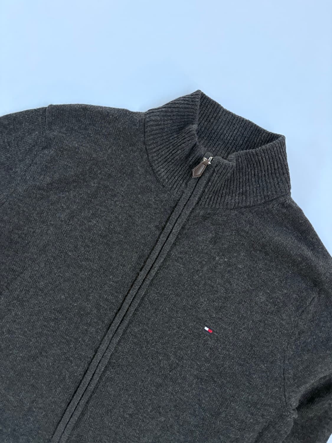 타미힐피거 니트 집업 상품이미지1