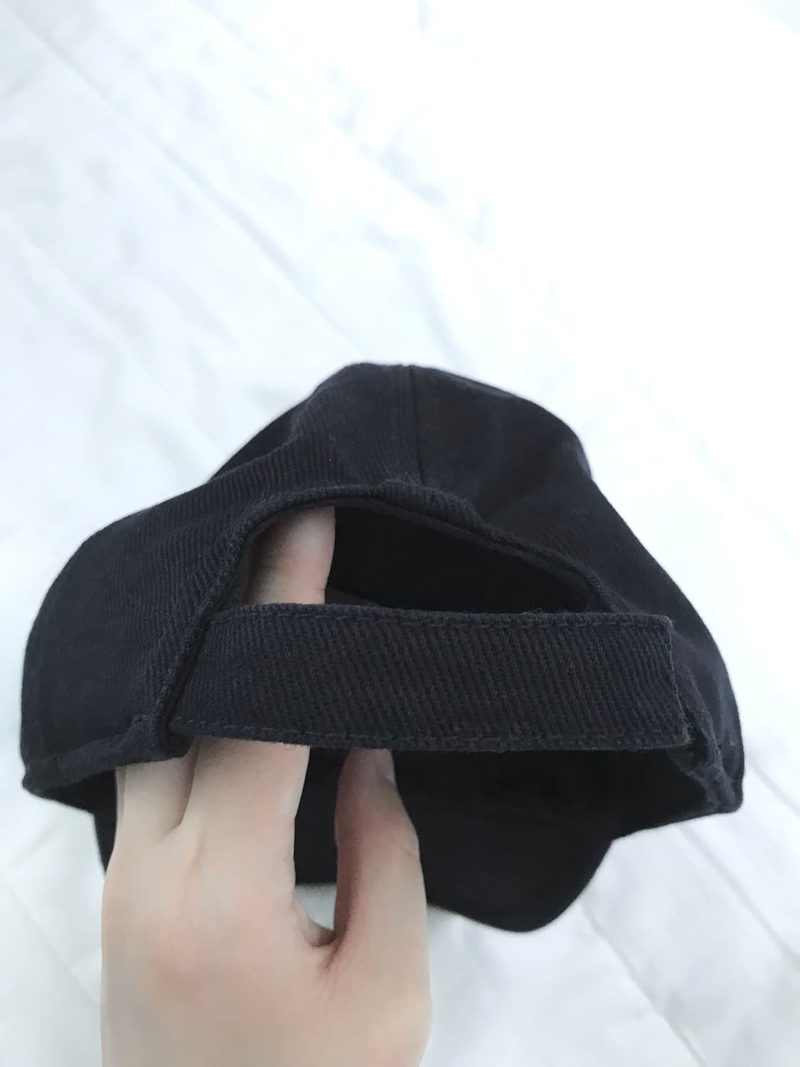 Miu Miu 미우미우 로고 자수 코튼 데님 볼캡 M 네이비 색상 상품이미지6
