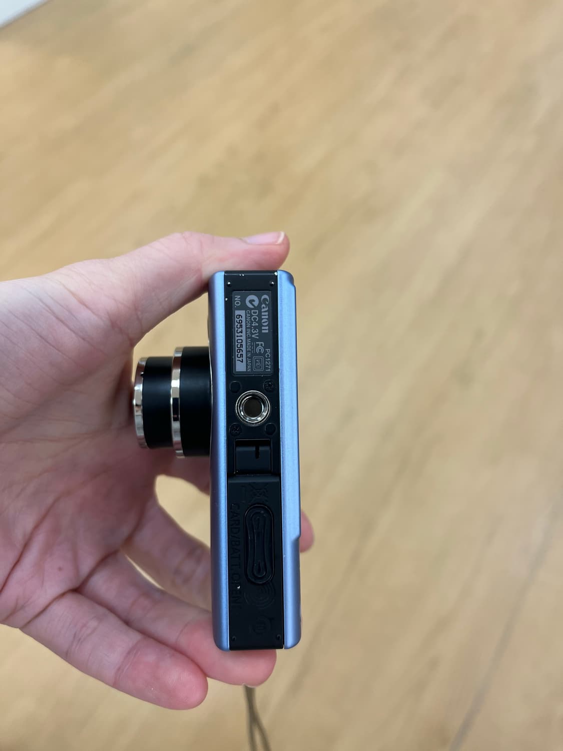 파스텔블루 캐논 ixus 80 is 동급 희귀 레트로 디카 상태좋음 상품이미지4