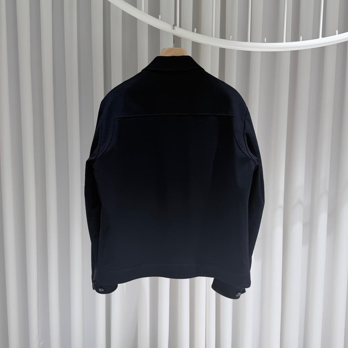 (A+/XL) / 로로피아나 스톰 시스템 캐시미어 봄버 자켓 네이비 상품이미지8