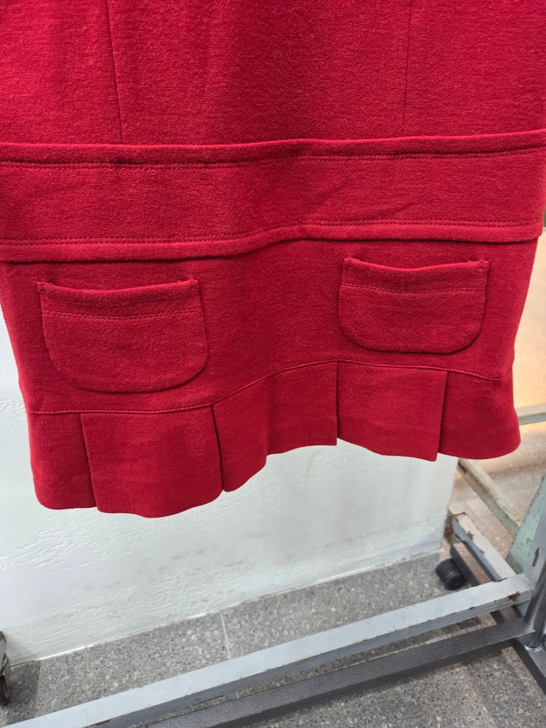 BURBERRY 버버리 레드 미니원피스 상품이미지4