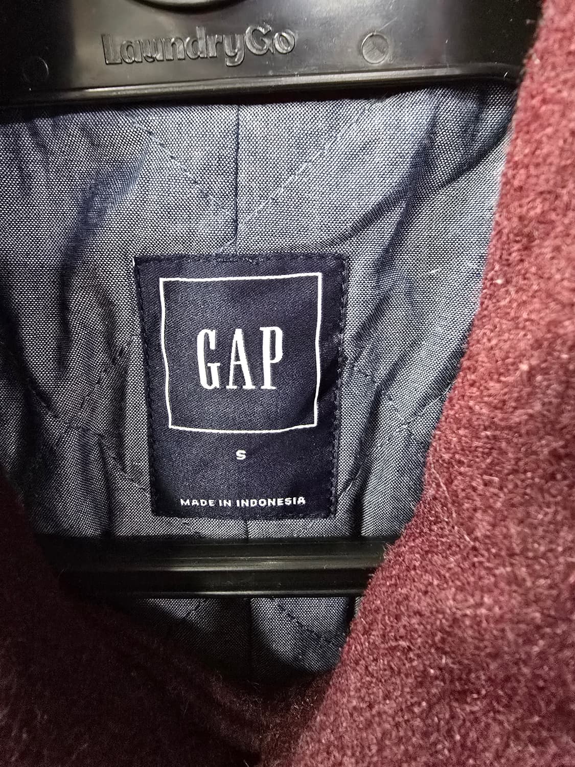 GAP 와인색 더블 코트 (1248) 상품이미지3