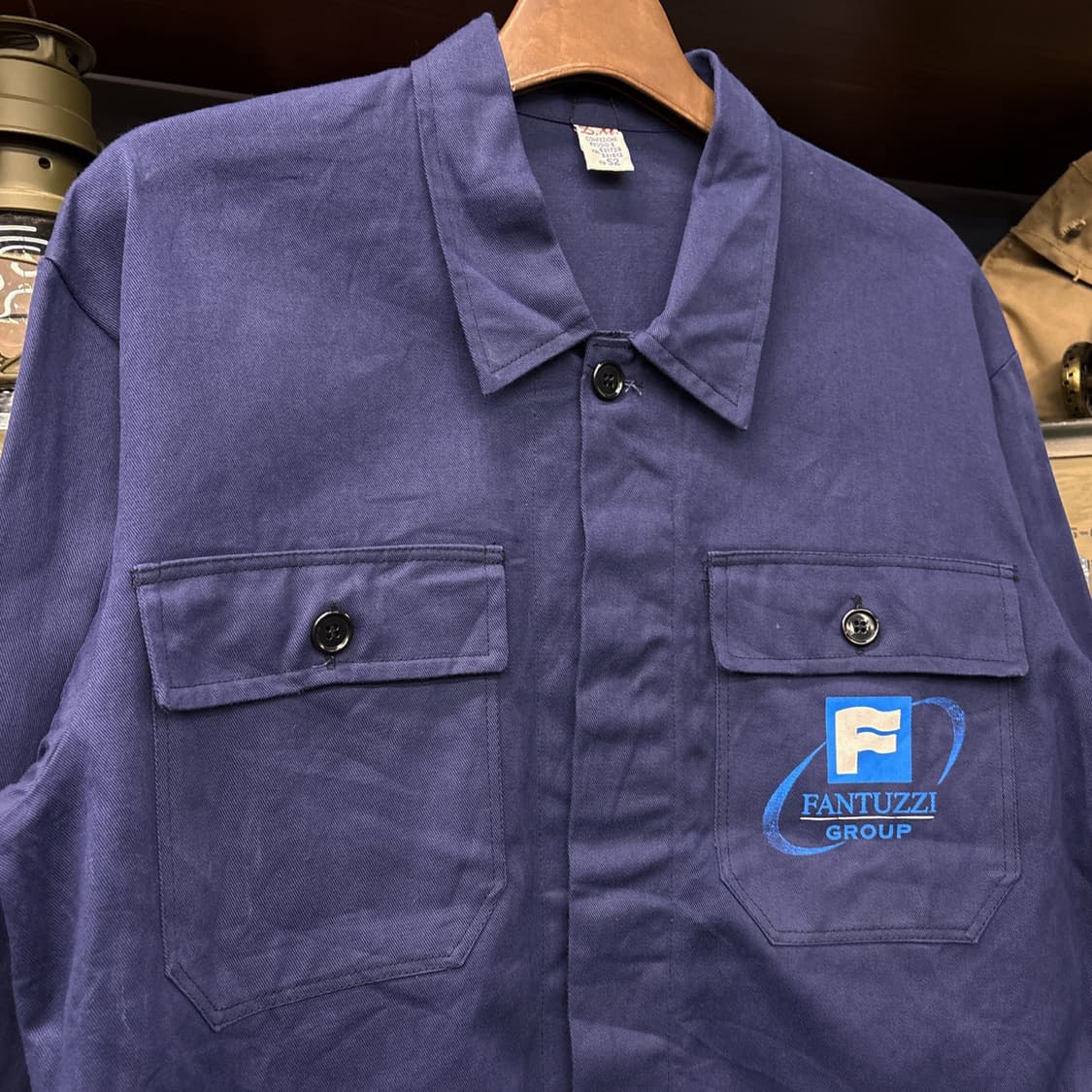 90s 오리지널 프렌치워크자켓 2포켓 리얼워크 패치 N804 상품이미지3