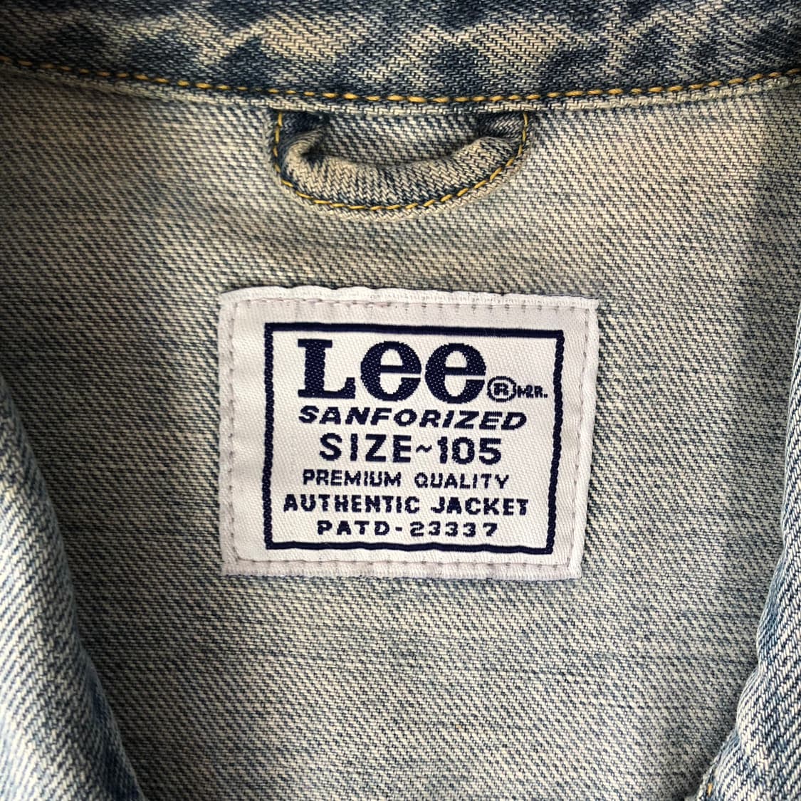 1990S LEE 데님 자켓 상품이미지4