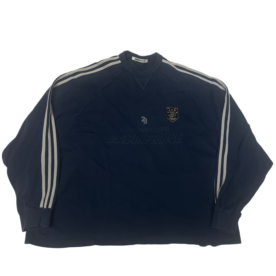 MASONPRINE 챔피언스리그 네이비맨투맨 1 Size 상품이미지1