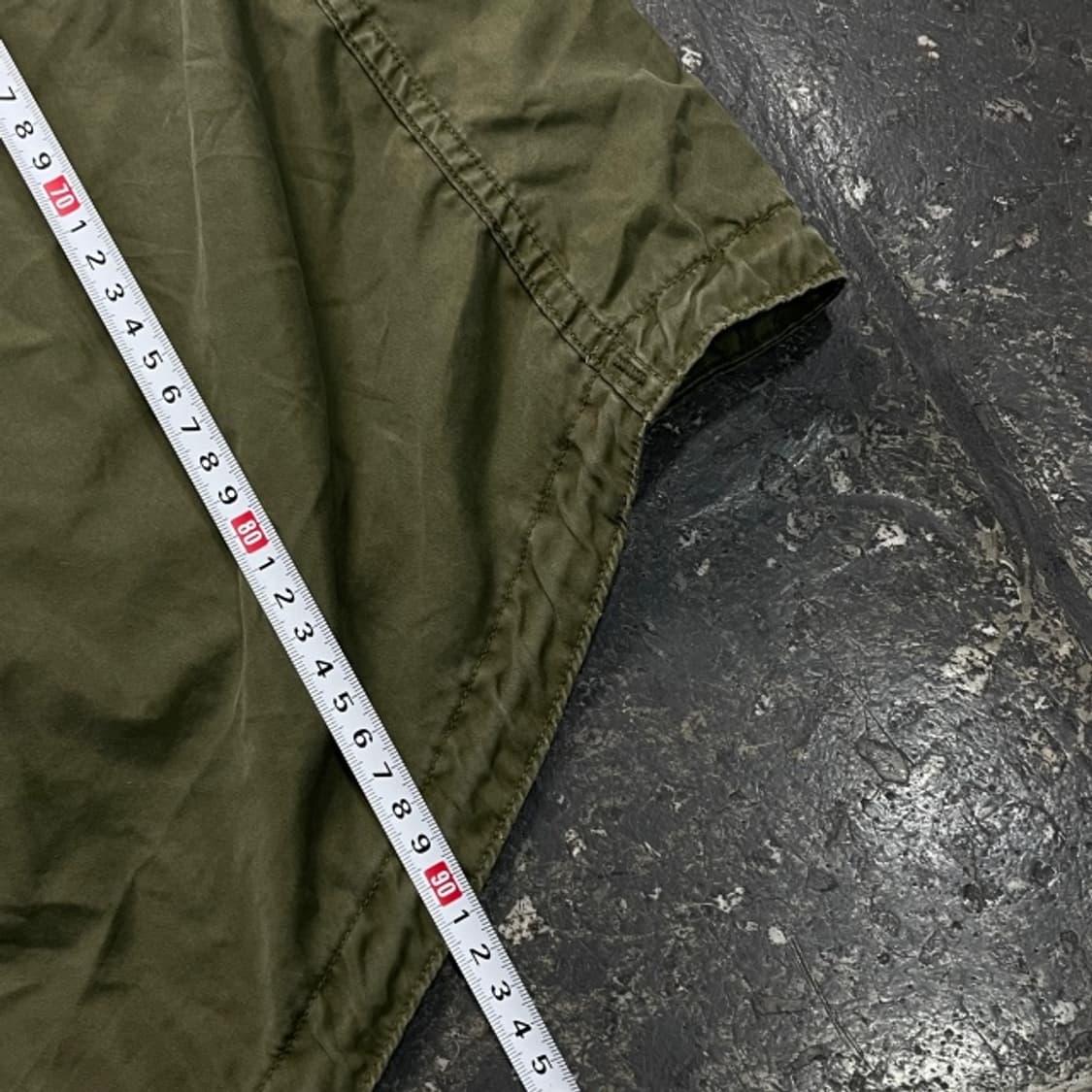 100 60s 미군 오리지날 M-65 피쉬테일 야상자켓  상품이미지7