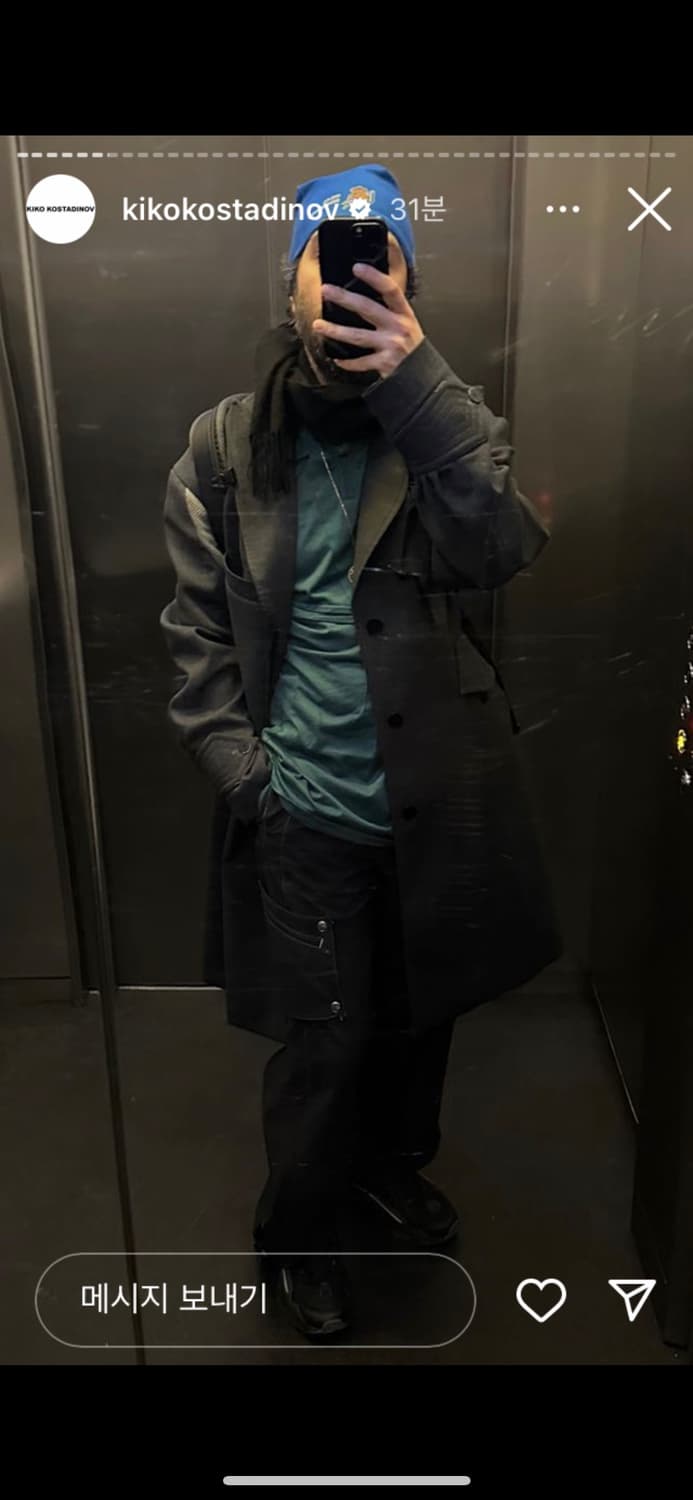 Kiko kostadinov solon coat(46) 상품이미지1