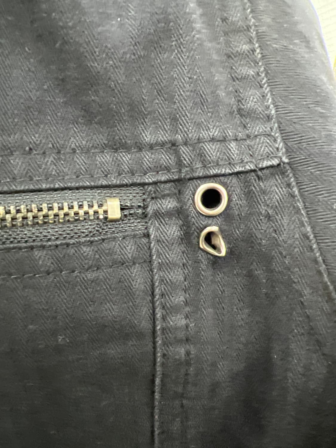 빈티지 VONIN 흑청 데님자켓 상품이미지4