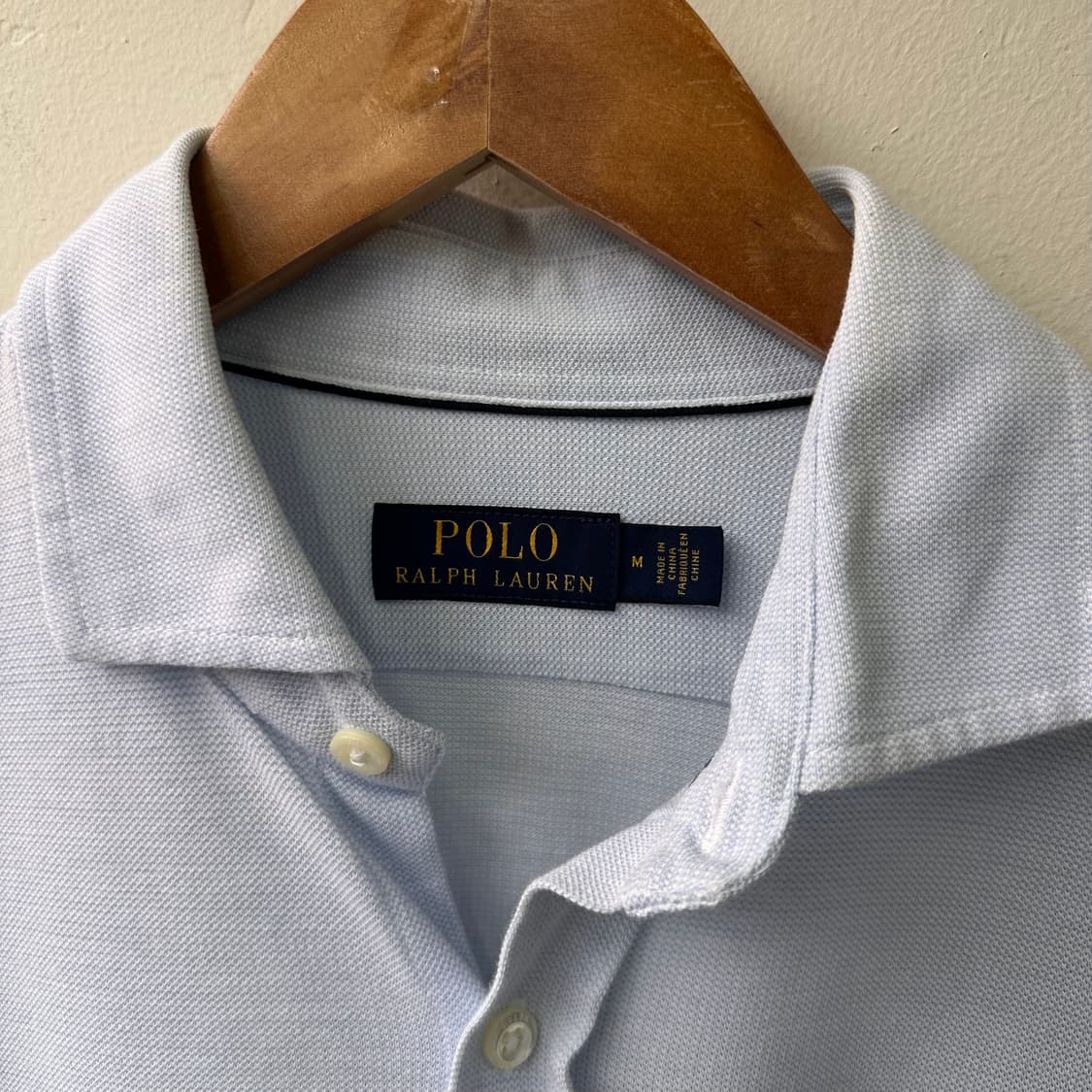 15258 - 폴로 랄프로렌 스카이블루 니트 셔츠 상품이미지3