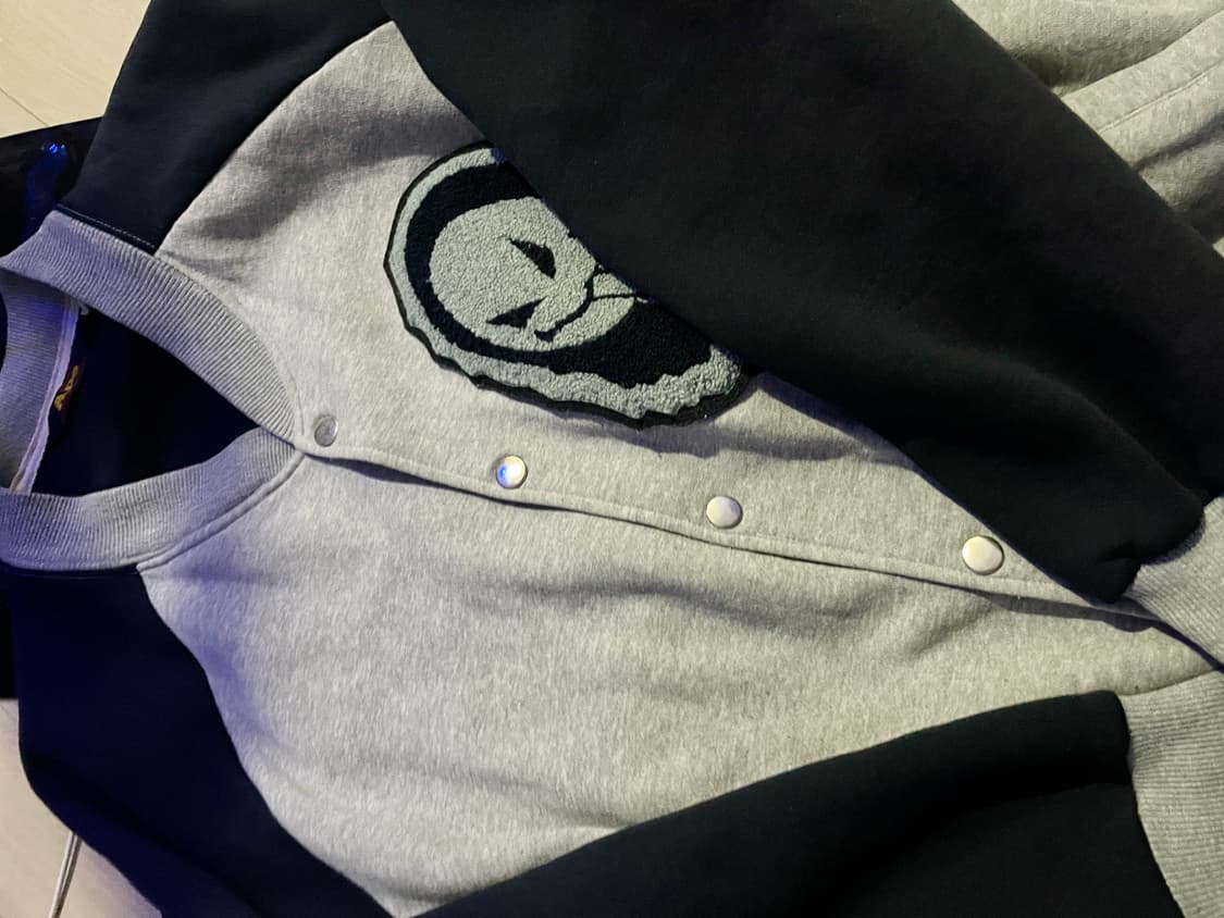 베이프 OG 로고 리버시블 스타디움 자켓 L 상품이미지9