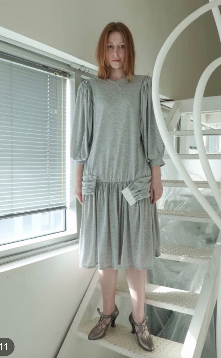 애옹쓰 드레스 그레이 상품이미지1