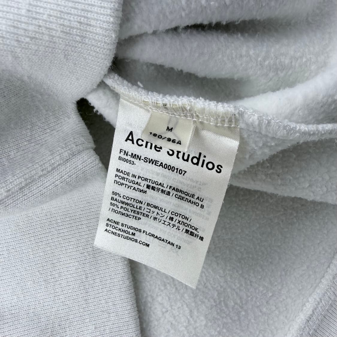아크네스튜디오 스몰 자수 크루넥 맨투맨 상품이미지5