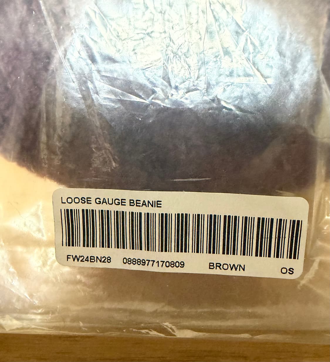 24FW 슈프림 루즈 게이지 비니 브라운  상품이미지3