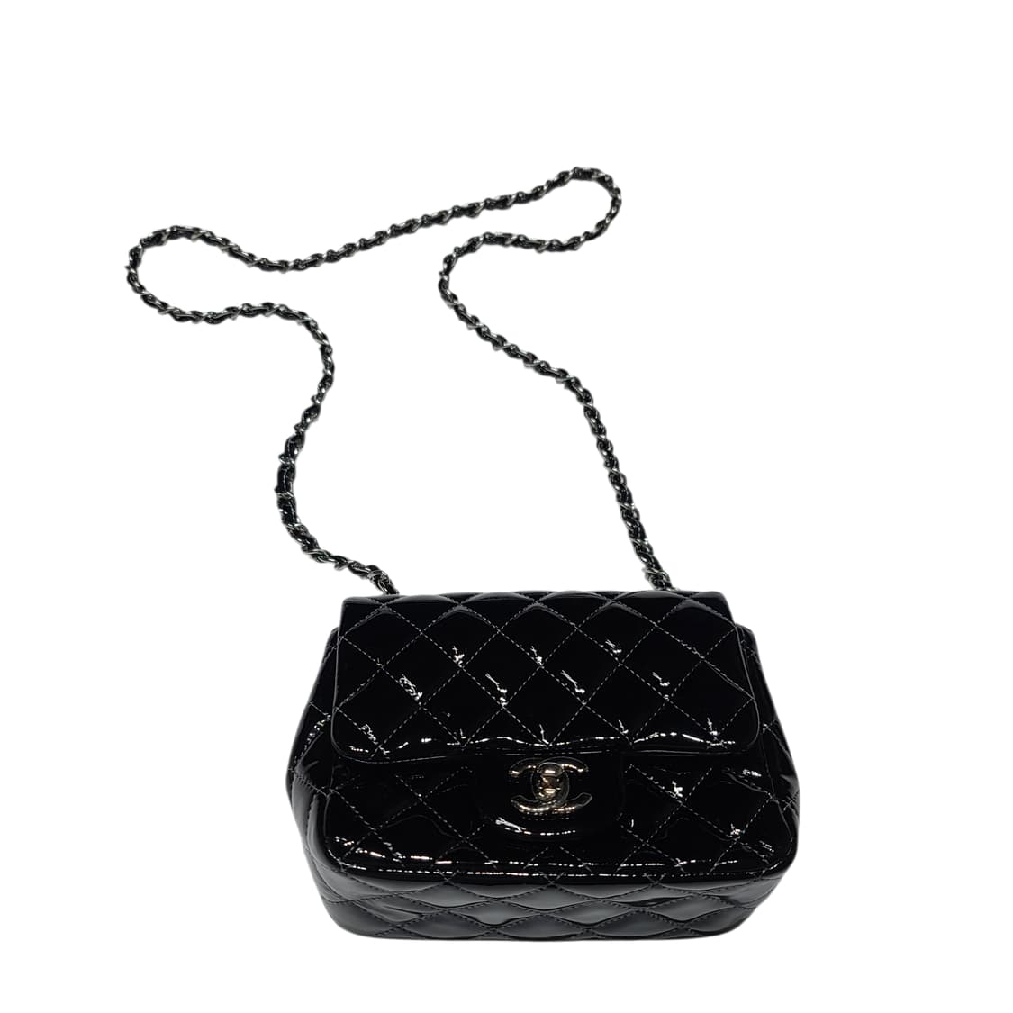 샤넬 미니 페이턴트 싱글 크로스 백 상품이미지1