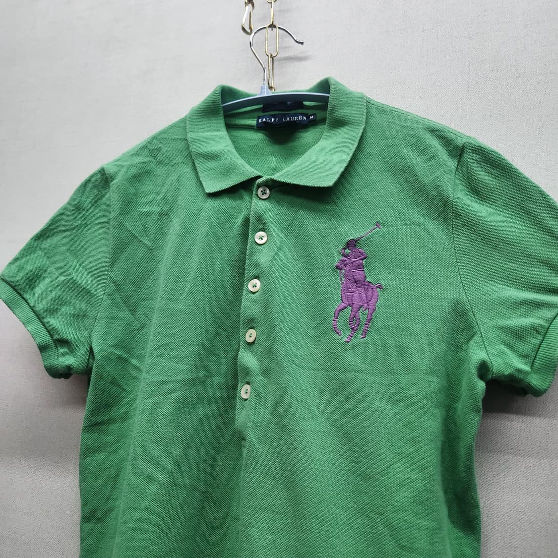 폴로랄프로렌 빅포니 반팔카라 M(S) 상품이미지3