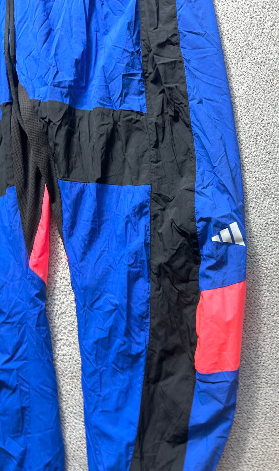 아디다스 M URBAN WV PANT XL 블루/블랙/핑크 상품이미지4