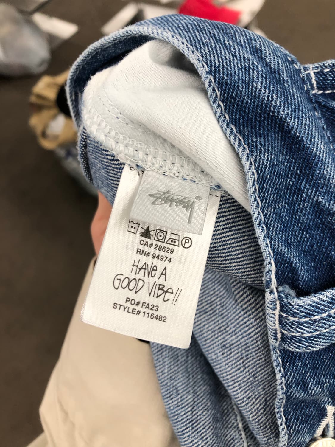 스투시 더블니 데님 팬츠 상품이미지4