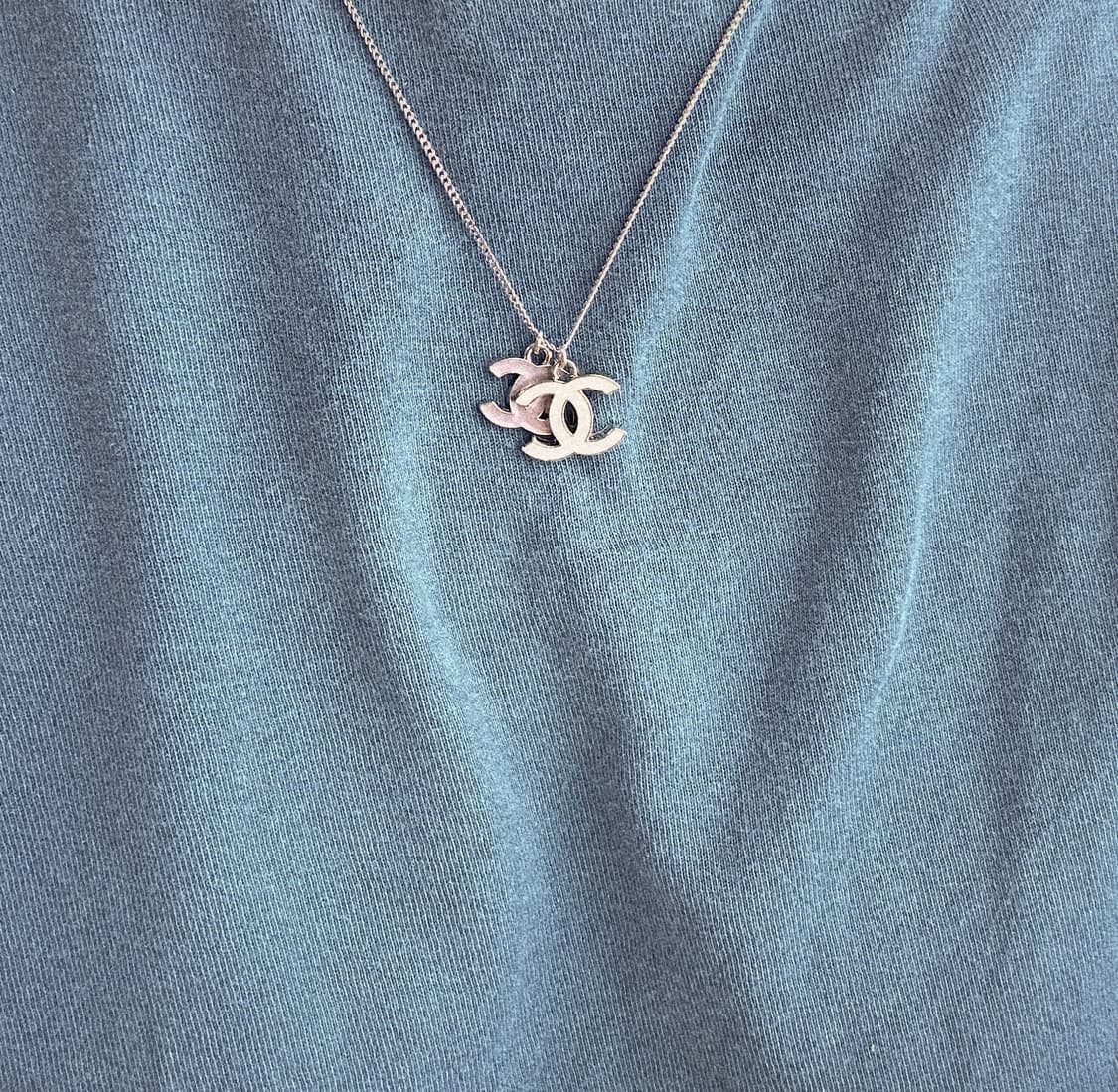 샤넬 더블 로고 목걸이 상품이미지5