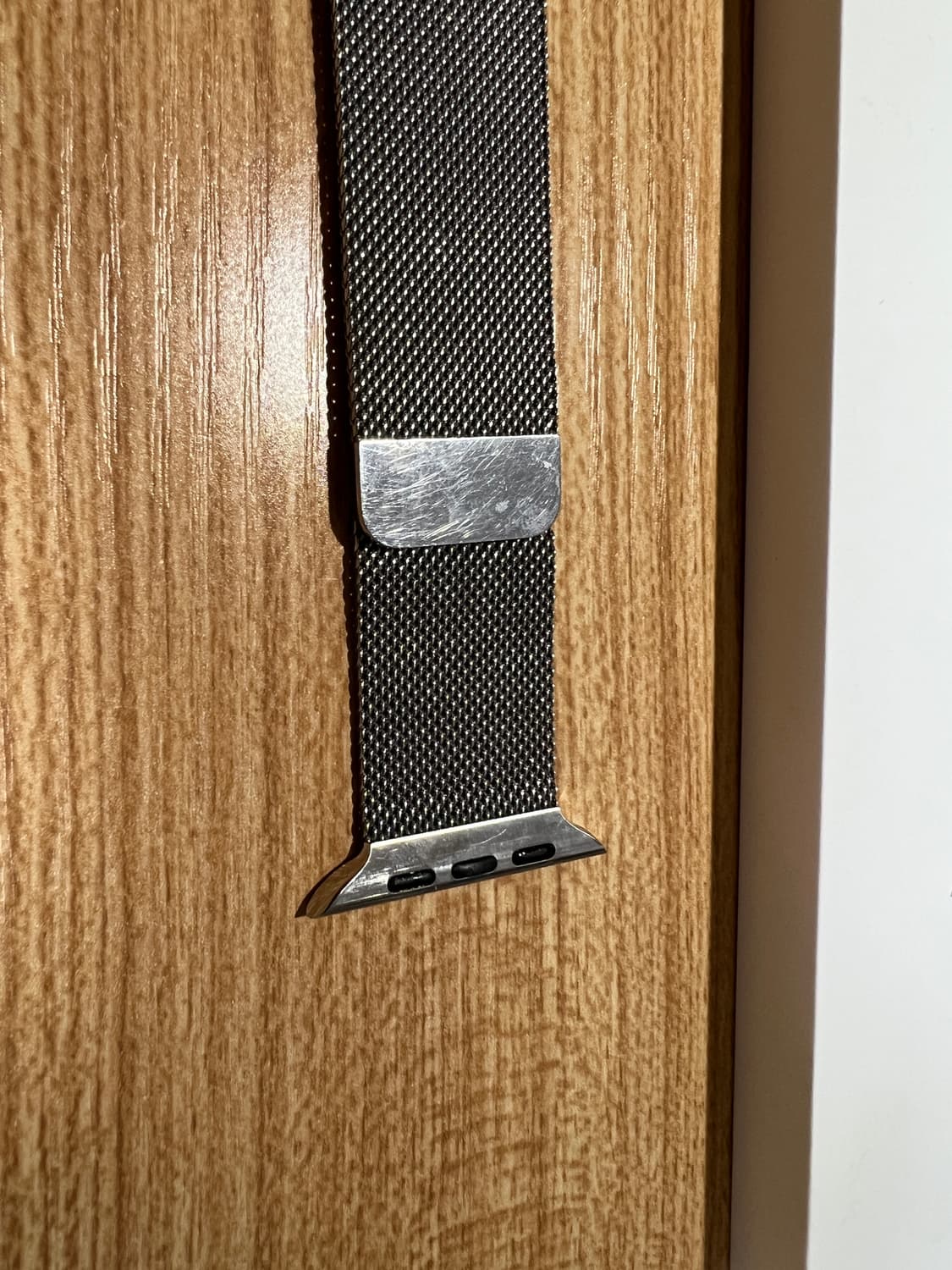 애플워치 밀레니즈 루프 스트랩 45mm 실버 정품 풀박스 상품이미지2