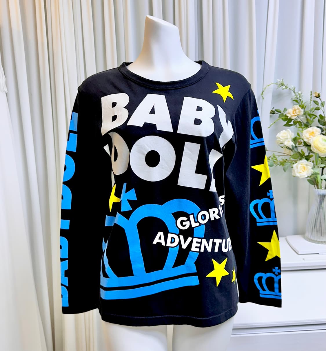 베이비돌X디즈니 프린팅 티셔츠 상품이미지1