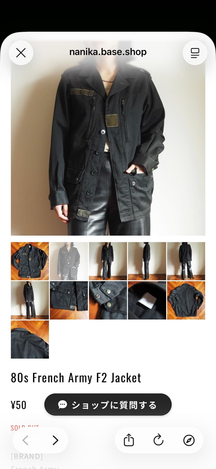 f r a n c e,  f-2 jacket black 상품이미지8