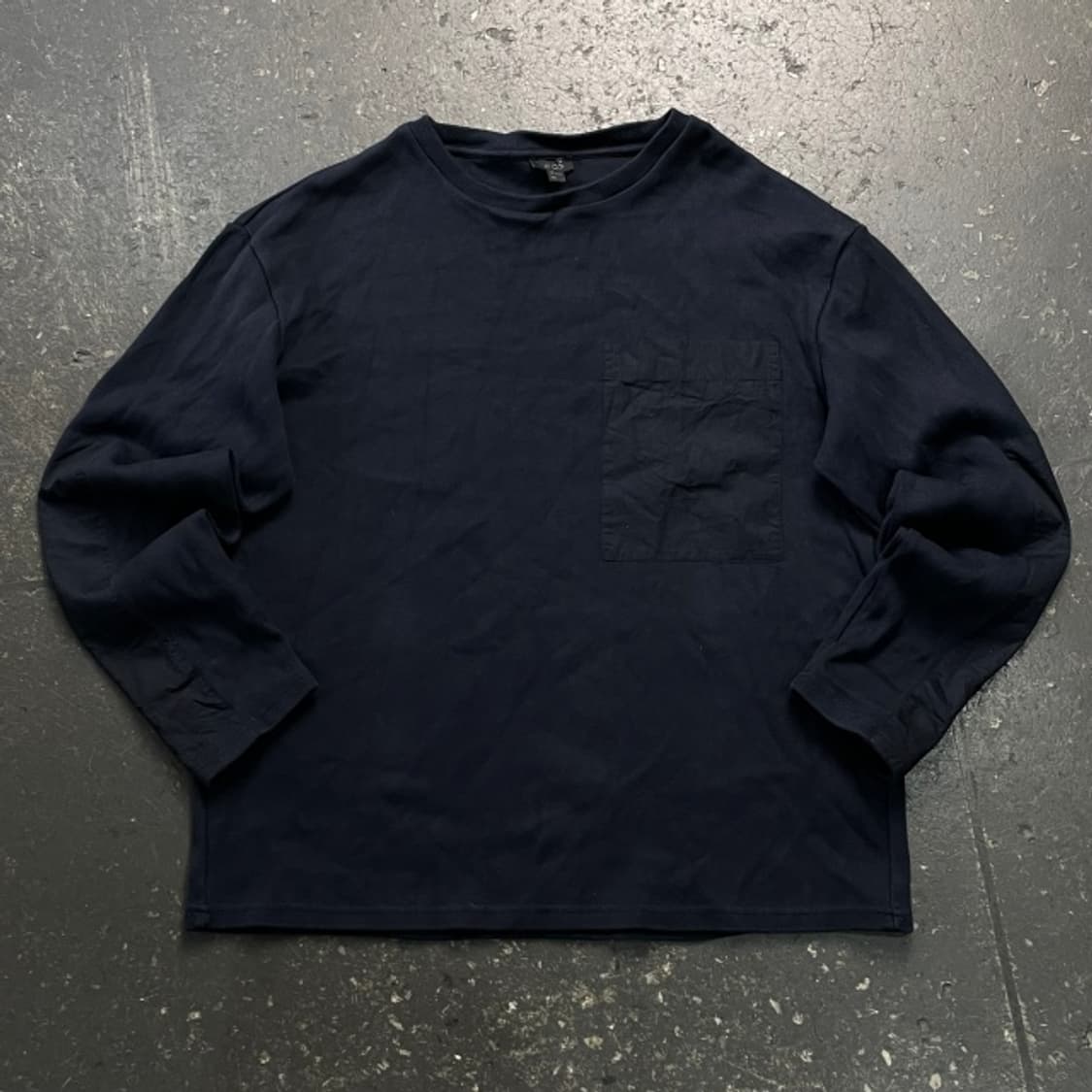 100 코스 포켓 롱슬리브 상품이미지1