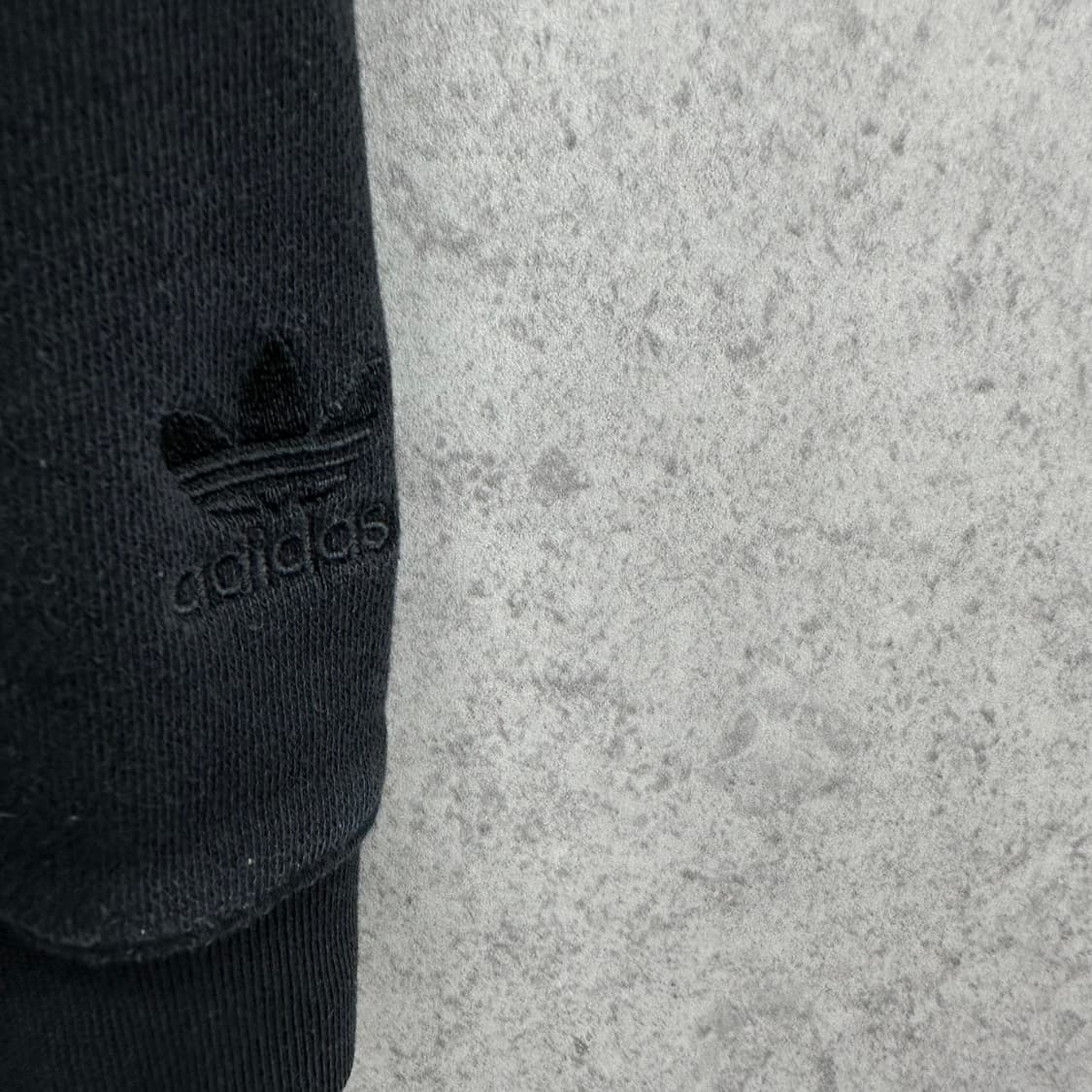 90 아디다스 빅로고 여자 오버핏 숏 후드티 상품이미지6