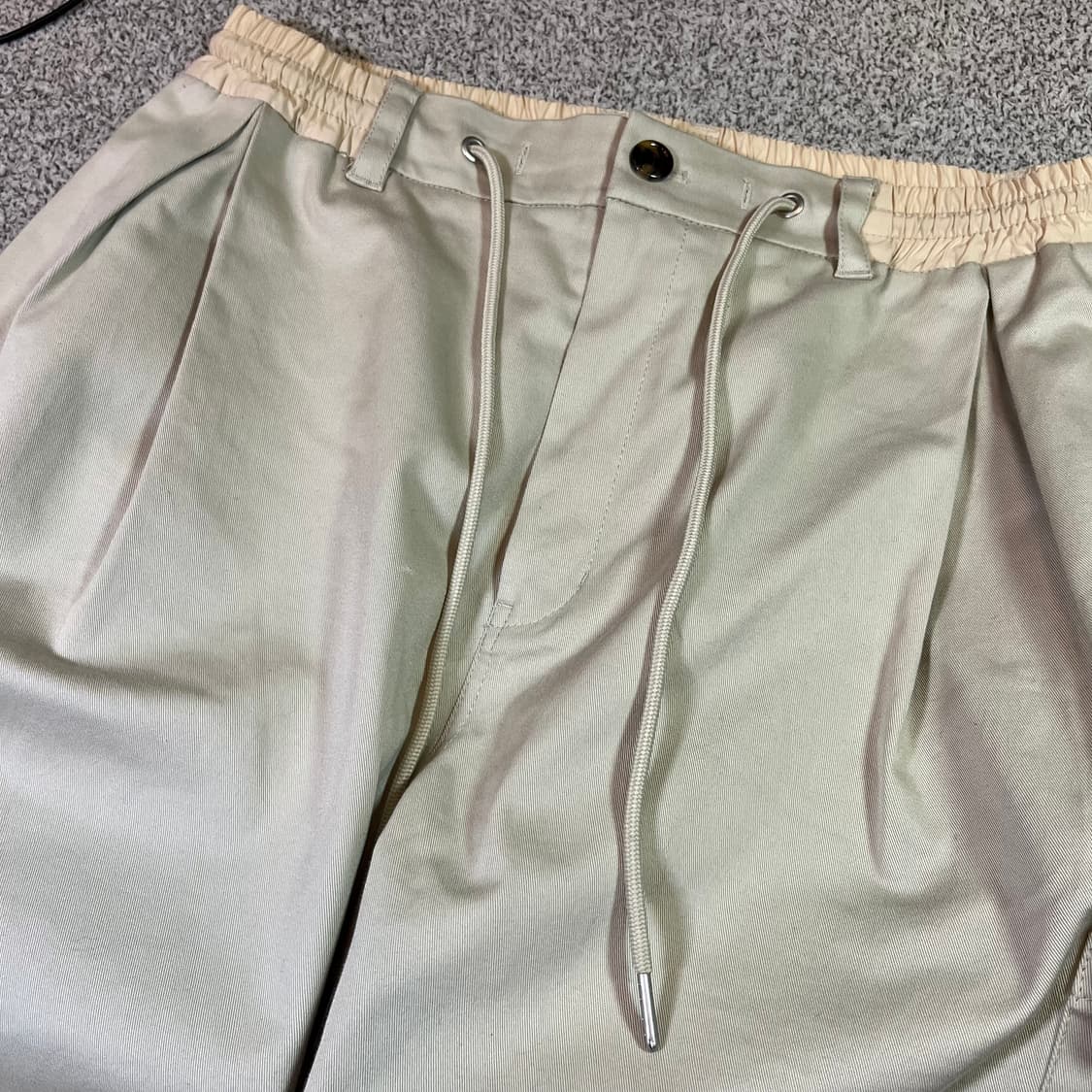 송지오옴므 핀턱 카고 팬츠 상품이미지2