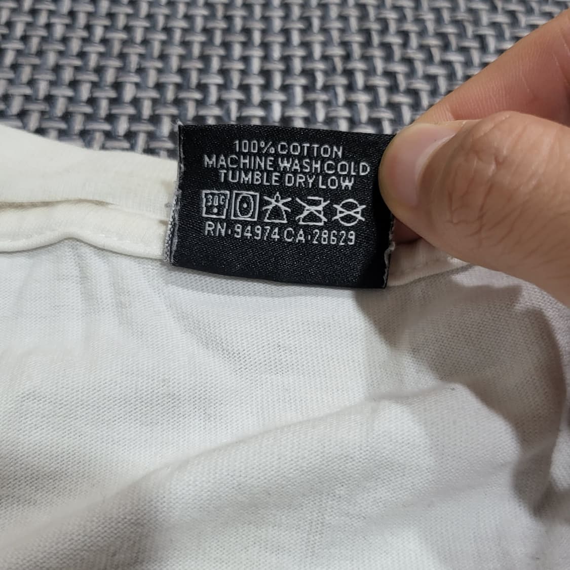 스투시 x 본앤레이즈드 8볼 반팔 티셔츠 화이트 (2XL) 상품이미지4