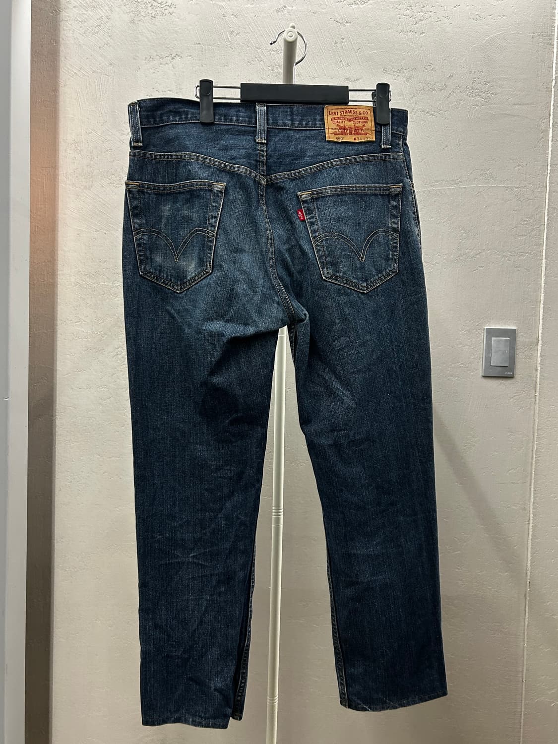 리바이스(LEVIS) 스트레이트 데님 진청 상품이미지3