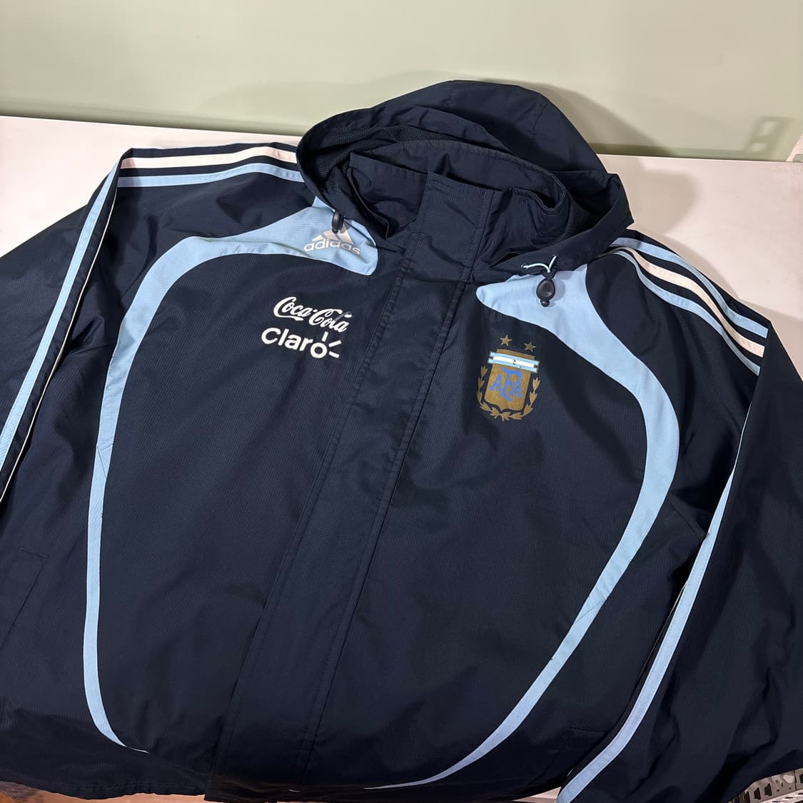 105 아디다스 아르헨티나 국대 바람막이 자켓 상품이미지2