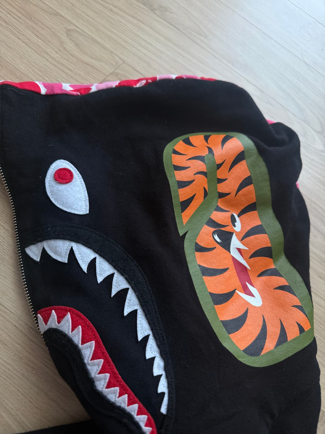 베이프 리버시블 후드집업 상품이미지3