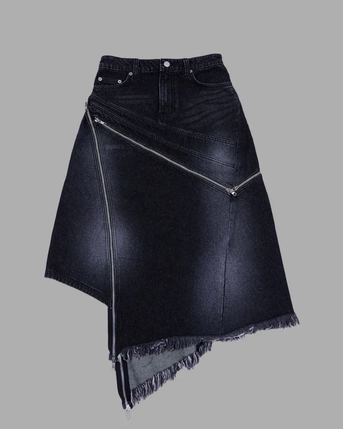 더뮤지엄비지터 데님 스커트 상품이미지1