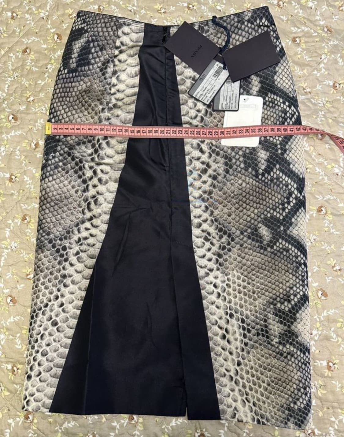 PRADA 프라다 09/SS 미디 스커트(실크)38 사이즈-해외발송 상품이미지7