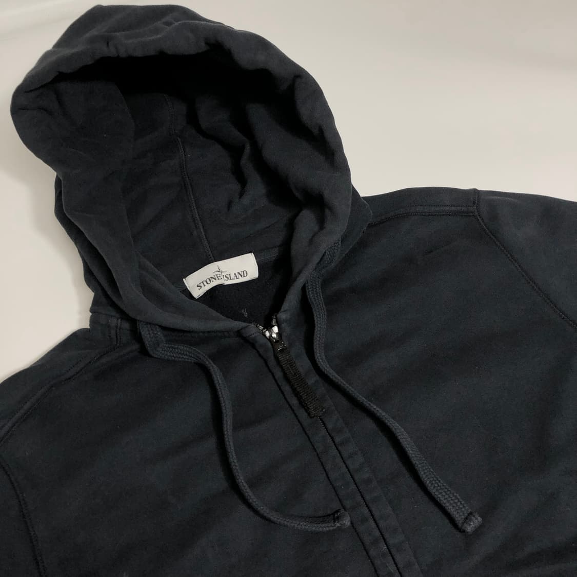 스톤아일랜드 후드집업 네이비 XL 상품이미지3