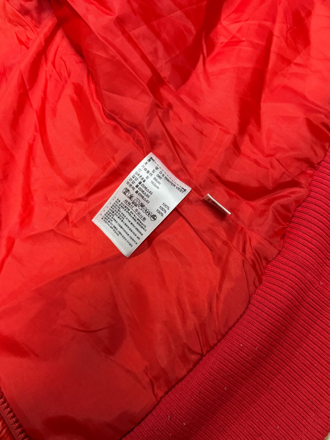 Y2k 스포티 파이어버드 패딩조끼  상품이미지5