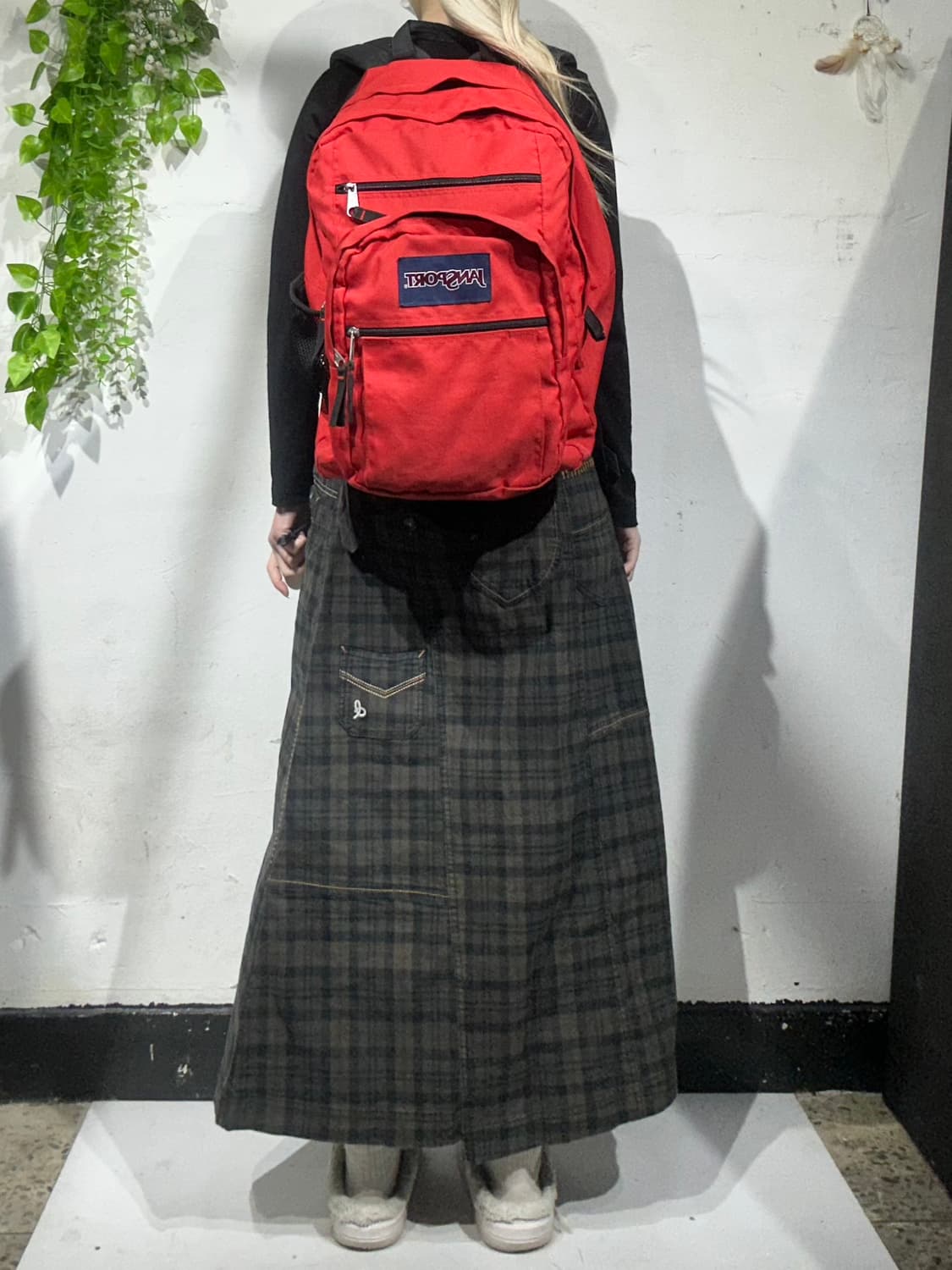 잔스포츠 레드 백팩 가방 상품이미지3