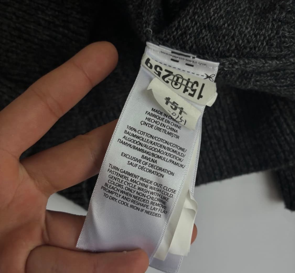 폴로 반집업 니트 상품이미지4