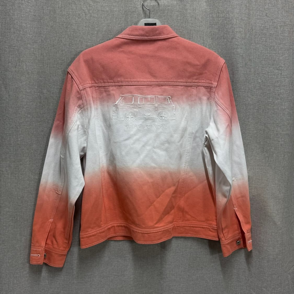 [L] 마크엠(MARKM) 그라데이션 데님 트래커 자켓 상품이미지5